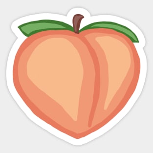 peach Sticker